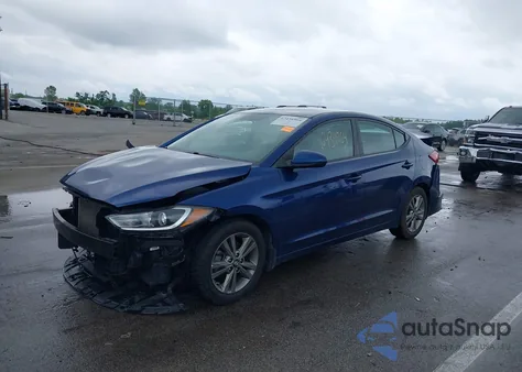 2018 Hyundai Elantra Sel z USA, uszkodzony, nr VIN 5NPD84LFXJH330542